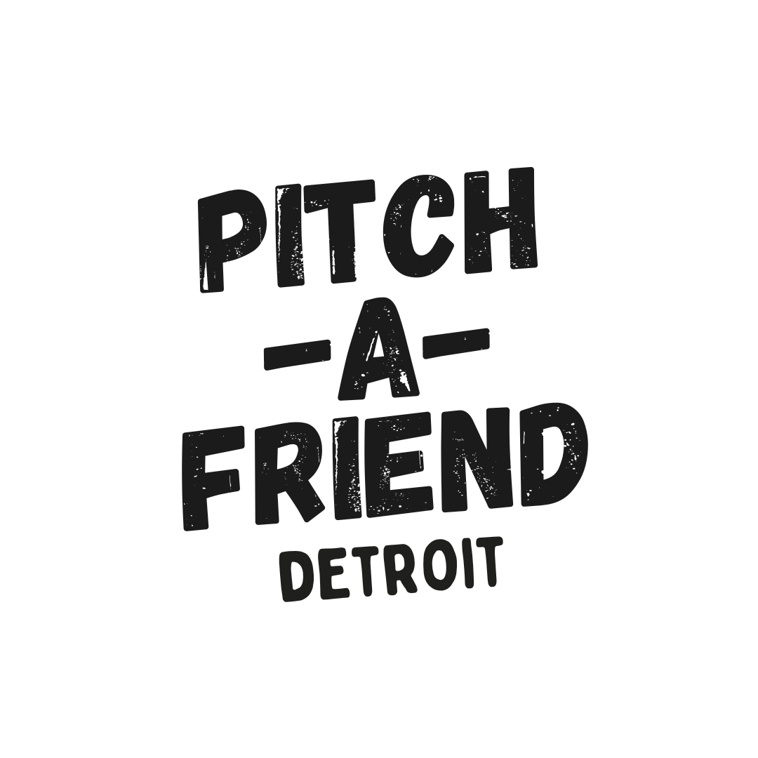 Pitch-A-Friend Detroit Logo